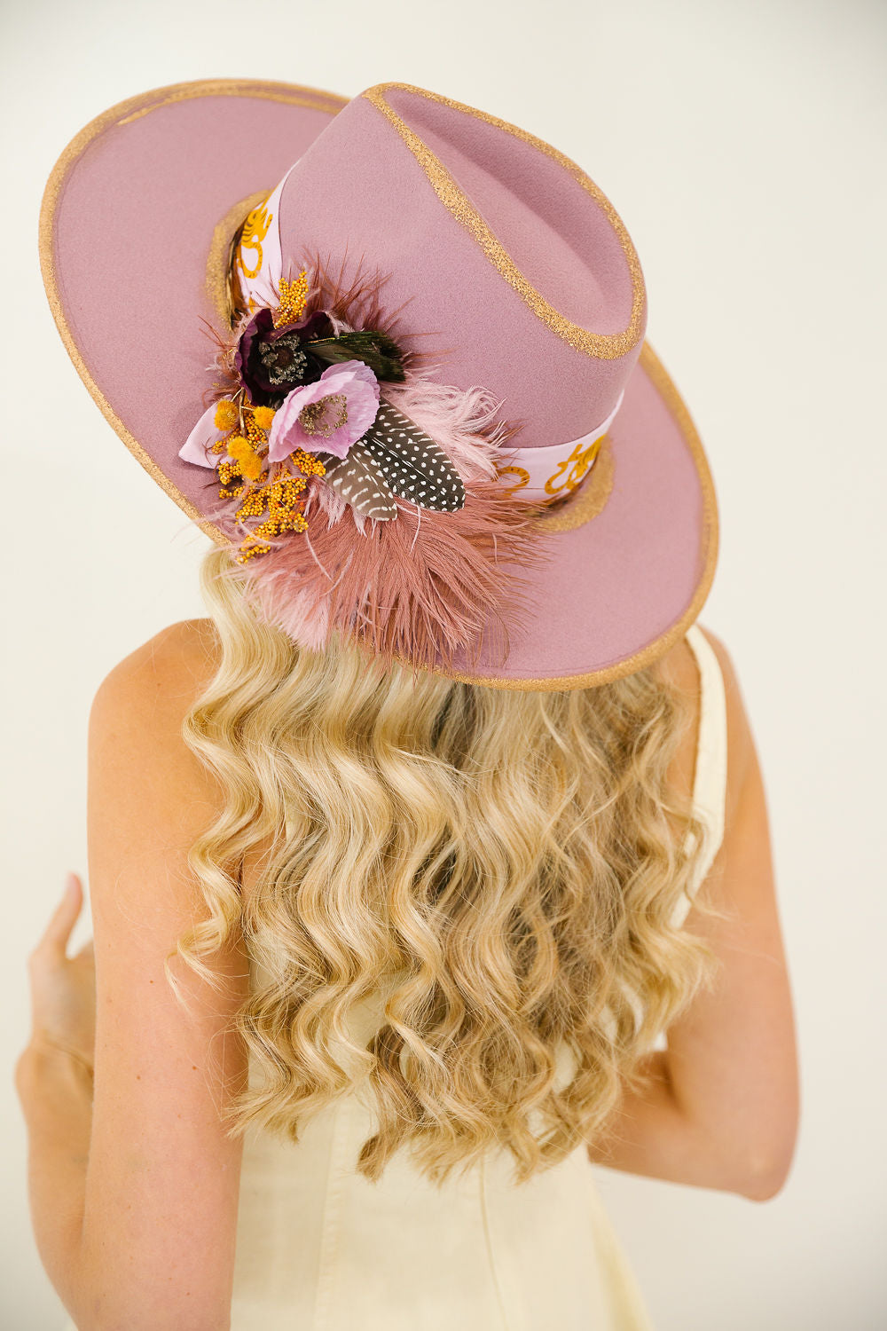 BLUSH & BLOOM RANCHER HAT RANCHER HAT Judith March