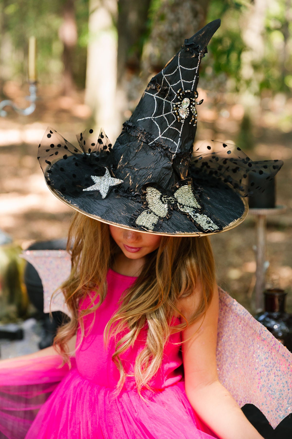 MINI KIDS THE WEB OF MAGIC WITCH HAT (ONE OF A KIND)