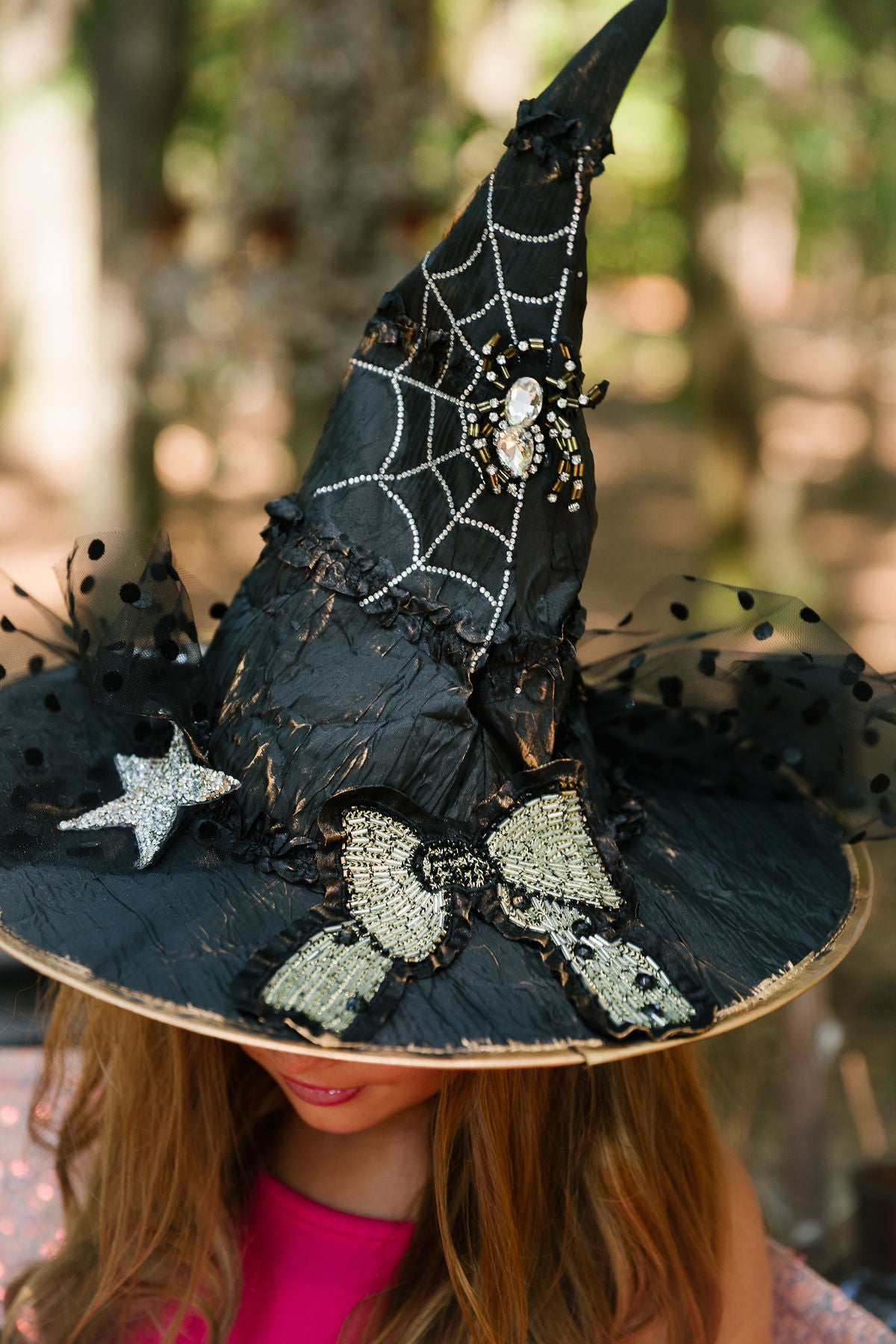 MINI KIDS THE WEB OF MAGIC WITCH HAT (ONE OF A KIND)
