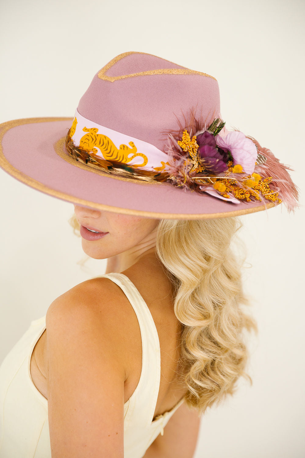 BLUSH & BLOOM RANCHER HAT RANCHER HAT Judith March