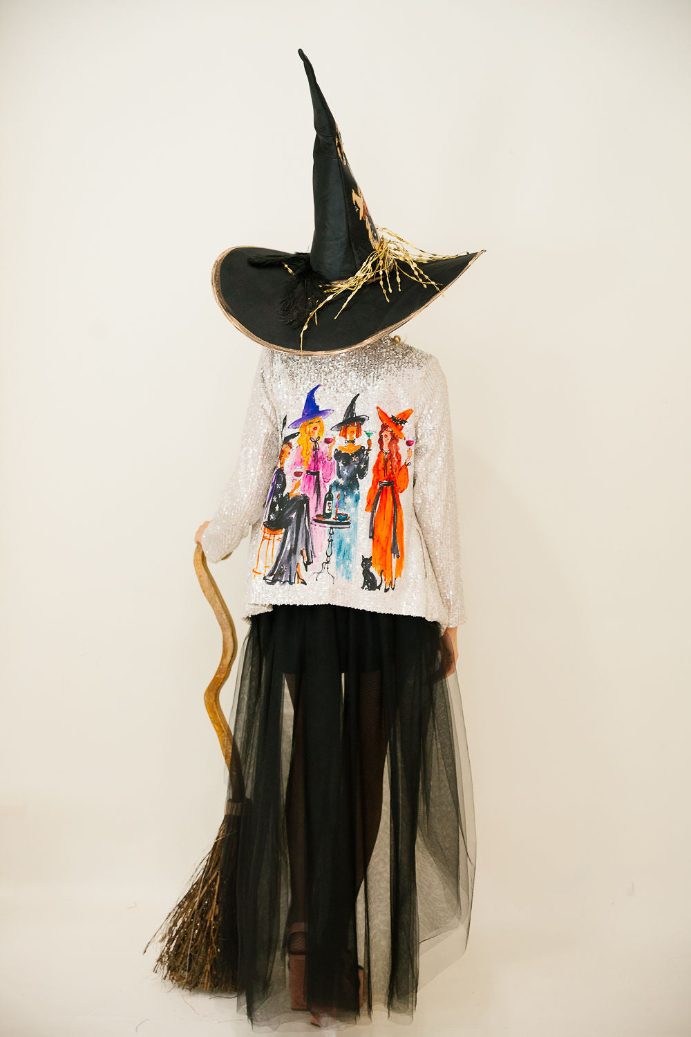WITCH'S NIGHT OUT SEQUIN CARDIGAN