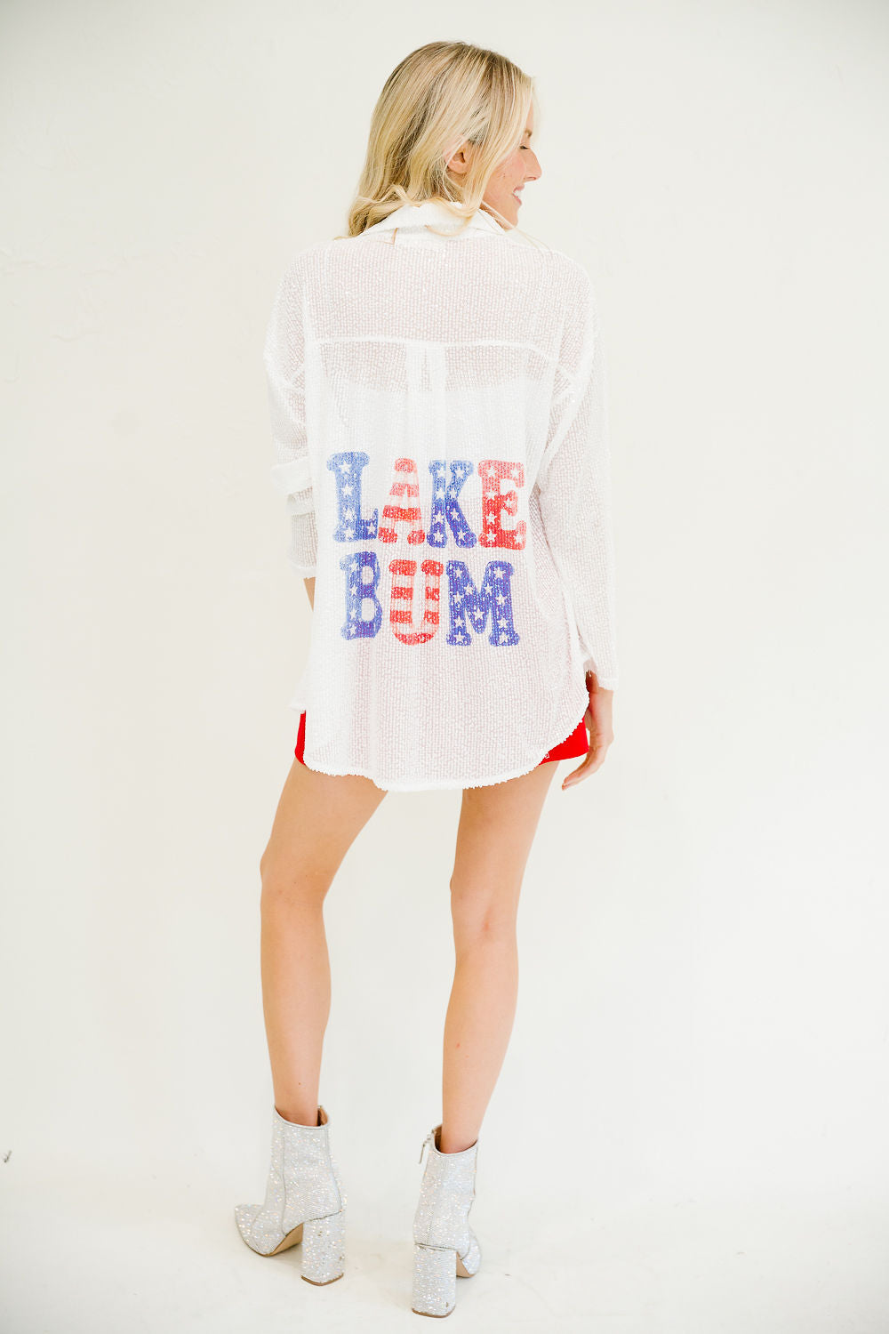 LAKE BUM SEQUIN BUTTON DOWN Button Down Judith March