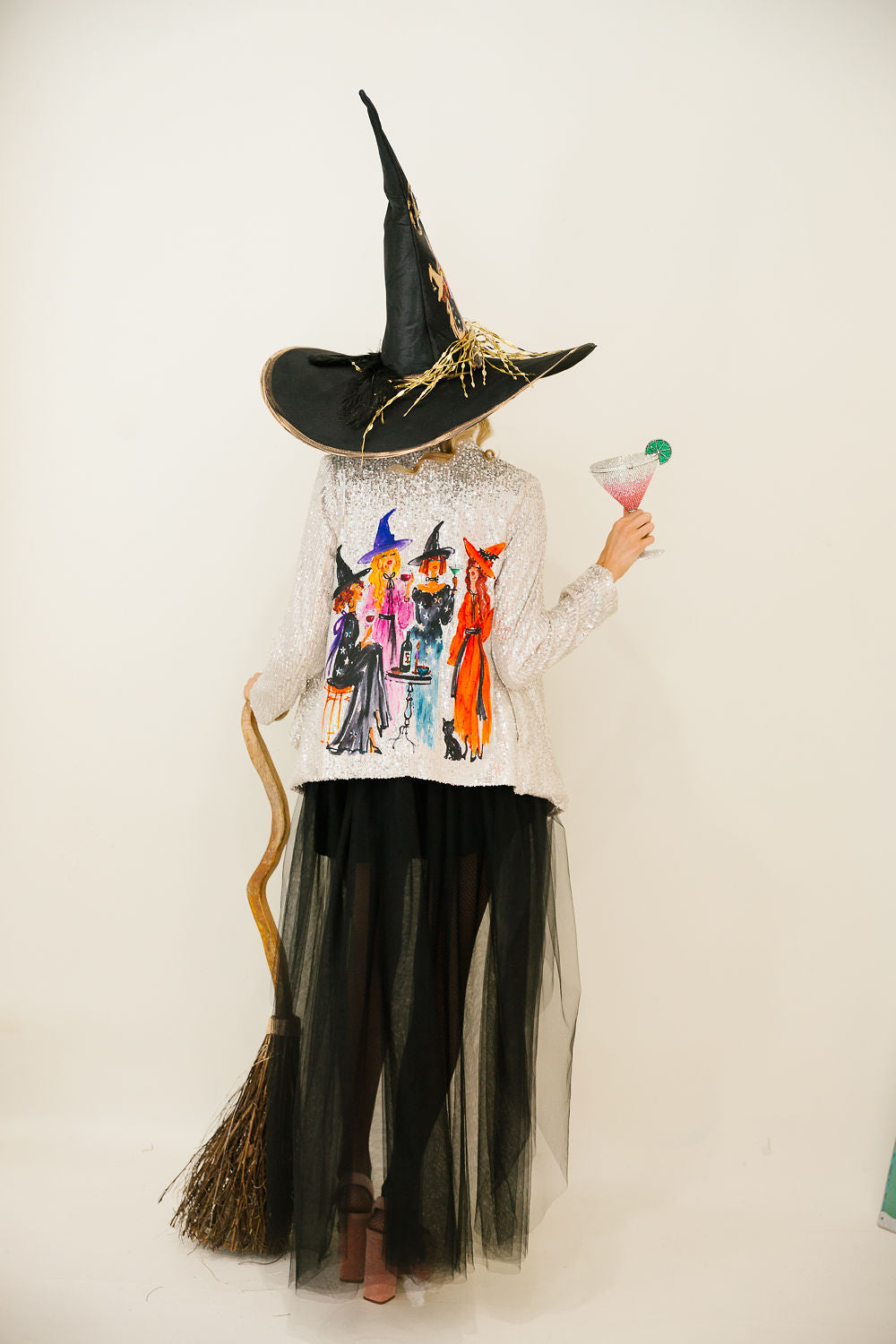 WITCH'S NIGHT OUT SEQUIN CARDIGAN