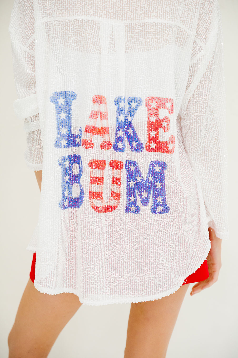 LAKE BUM SEQUIN BUTTON DOWN Button Down Judith March