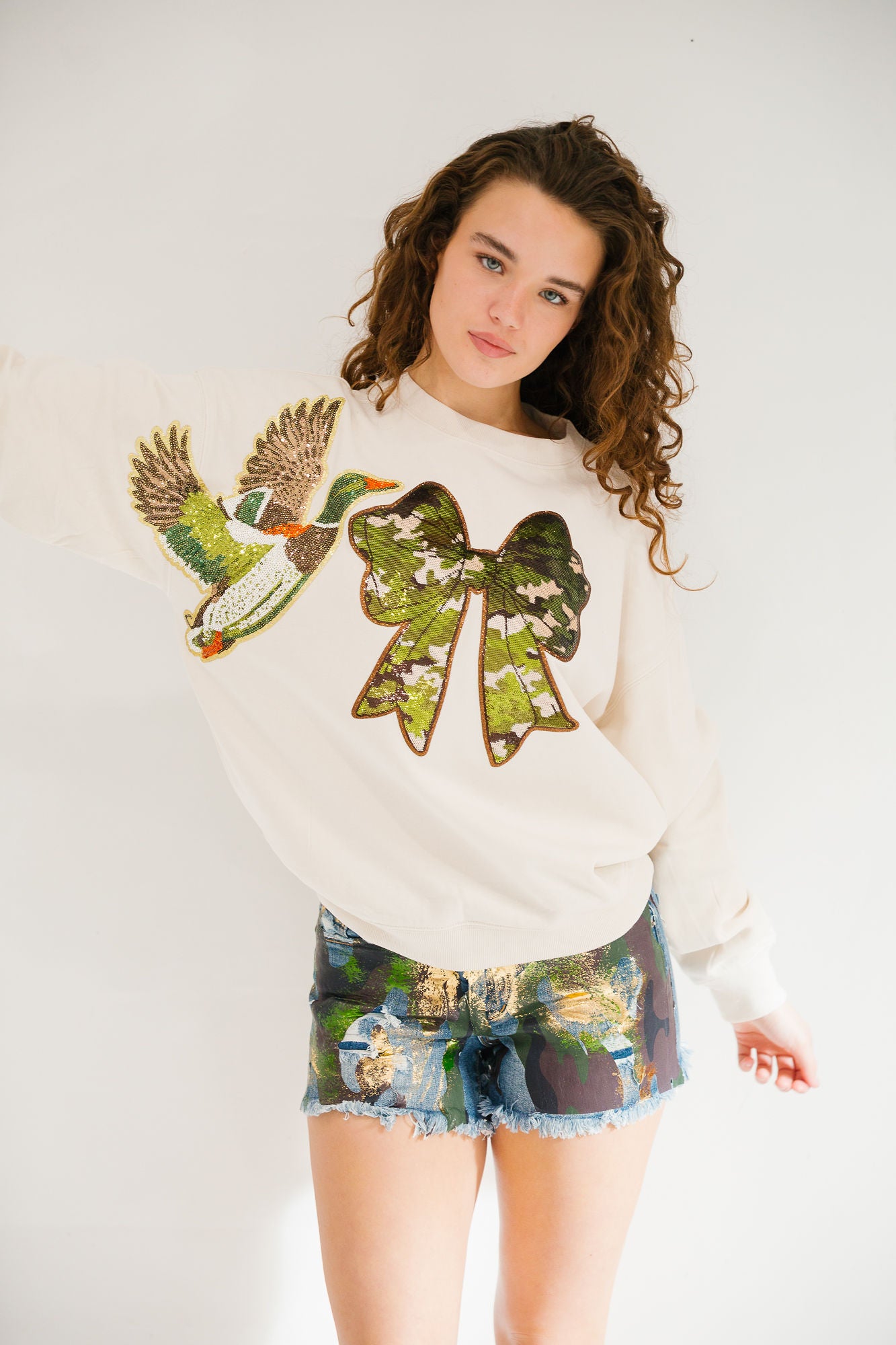 QUEEN OF THE MARSH PULLOVER PULLOVER Judith March