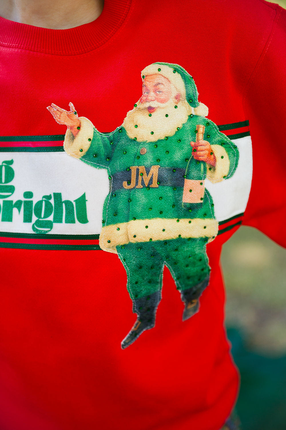 MAKING SPIRITS BRIGHT RED PULLOVER PULLOVER Judith March