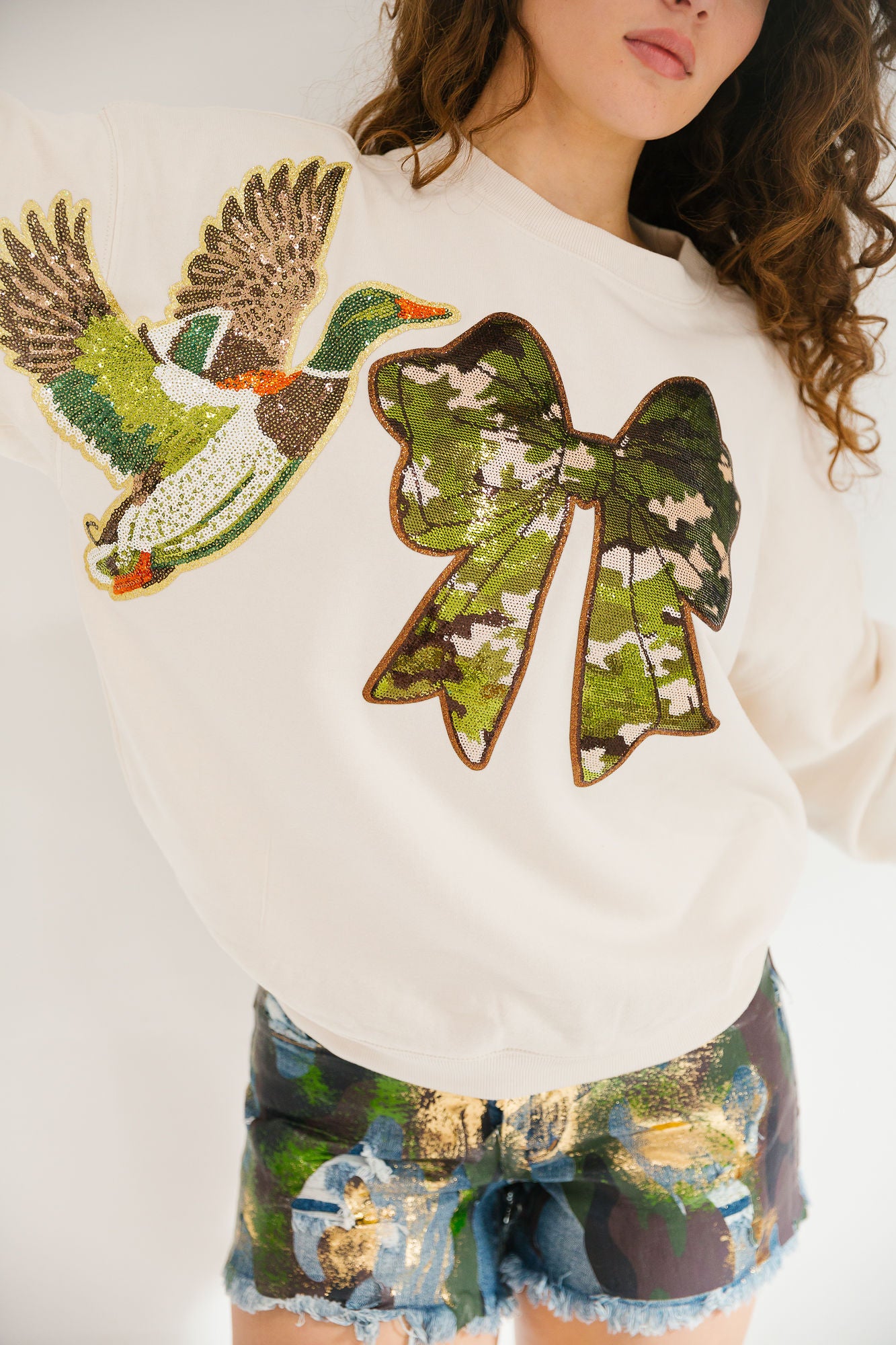 QUEEN OF THE MARSH PULLOVER PULLOVER Judith March