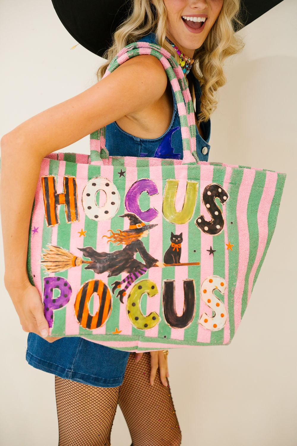 HOCUS POCUS STRIPED BAG Clutch Judith March