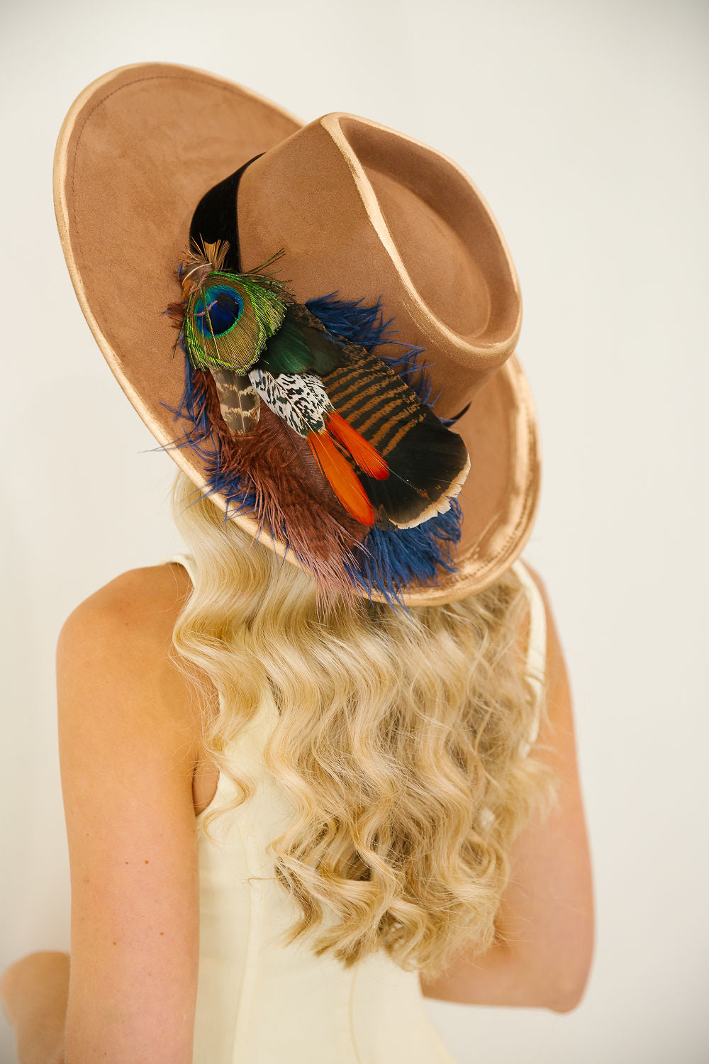 THE PEACOCK & PROWL RANCHER HAT RANCHER HAT Judith March