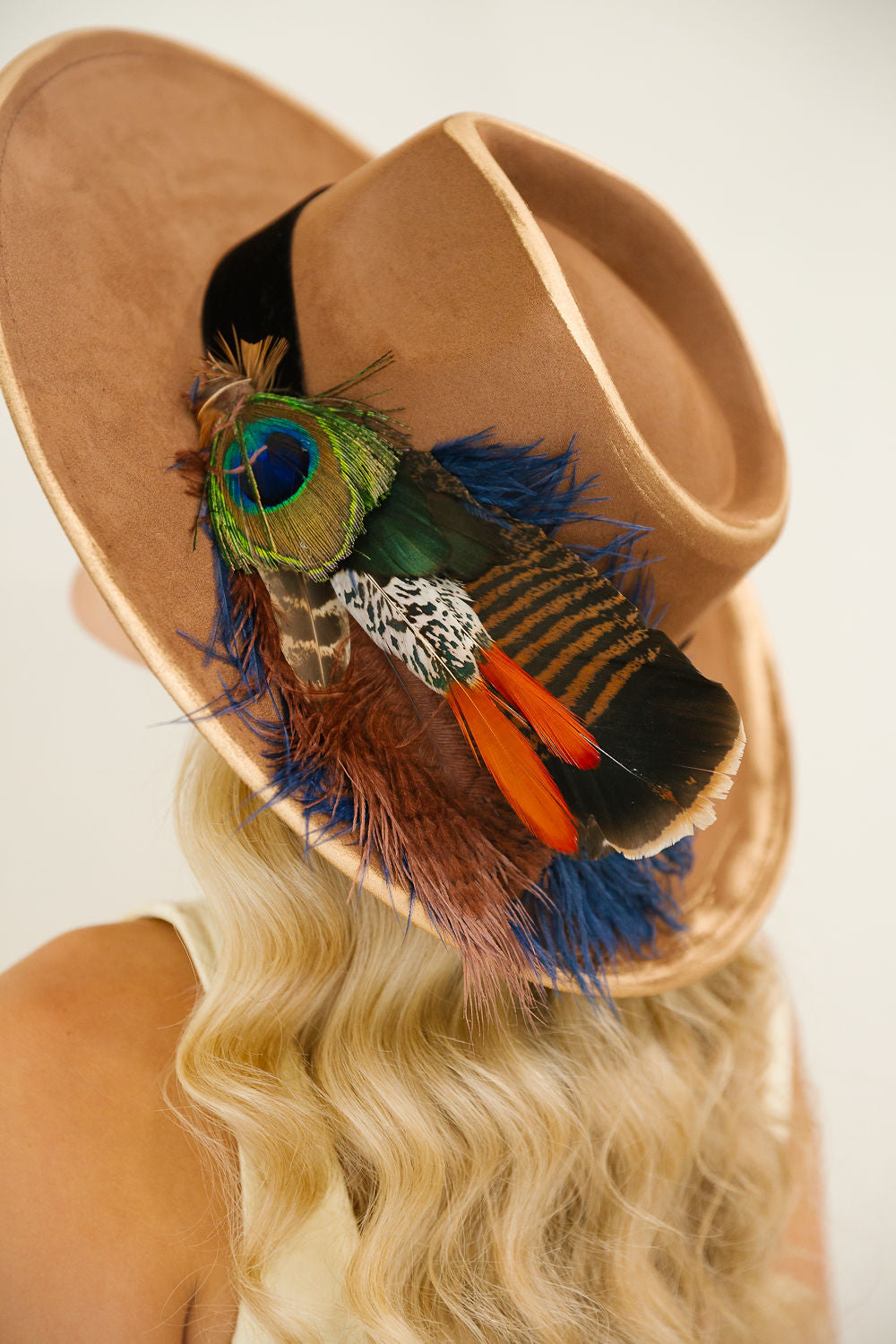 THE PEACOCK & PROWL RANCHER HAT RANCHER HAT Judith March