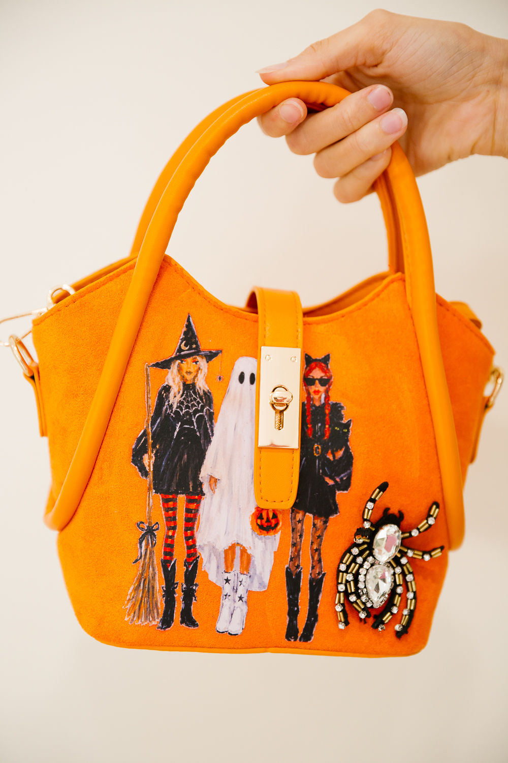 THE OCTOBER GHOUL ORANGE BAG Clutch Judith March