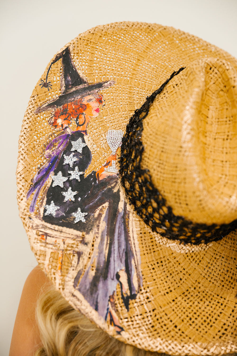 SPELLBOUND BUTTERFLY RANCHER HAT TRUCKER HAT Judith March