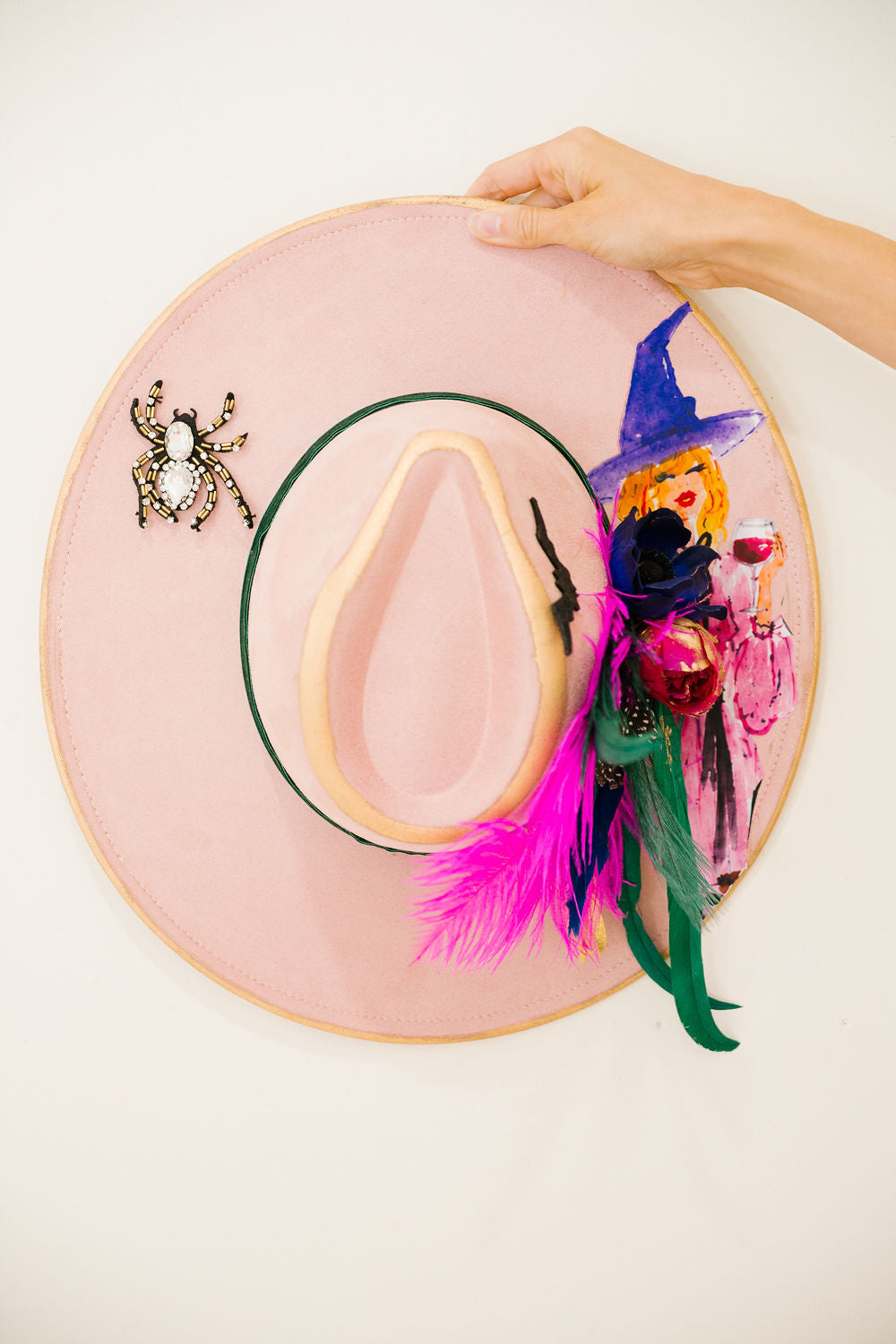 SPELLBOUND PLUM RANCHER HAT TRUCKER HAT Judith March