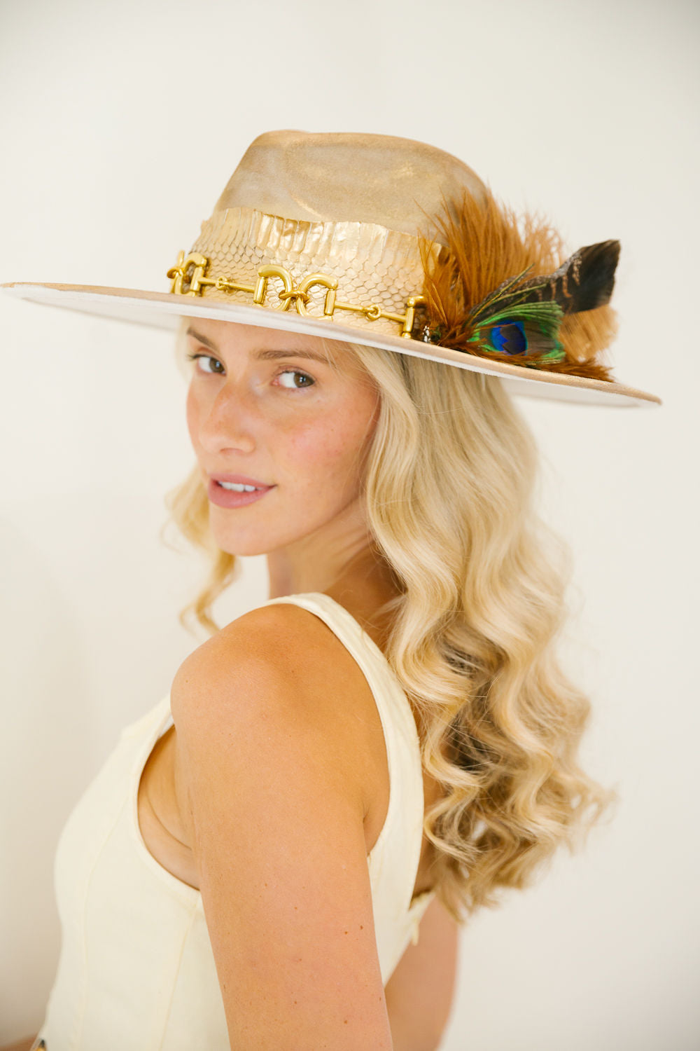 THE GOLDEN MIRAGE RANCHER HAT RANCHER HAT Judith March
