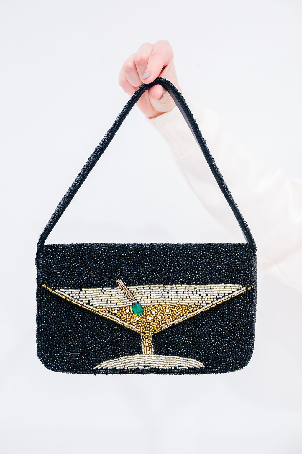 SPARKLING SPRITZ BEADED PURSE PURSE Judith March