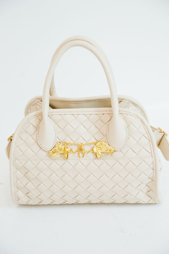GOLDEN HORSES PURSE PURSE Judith March