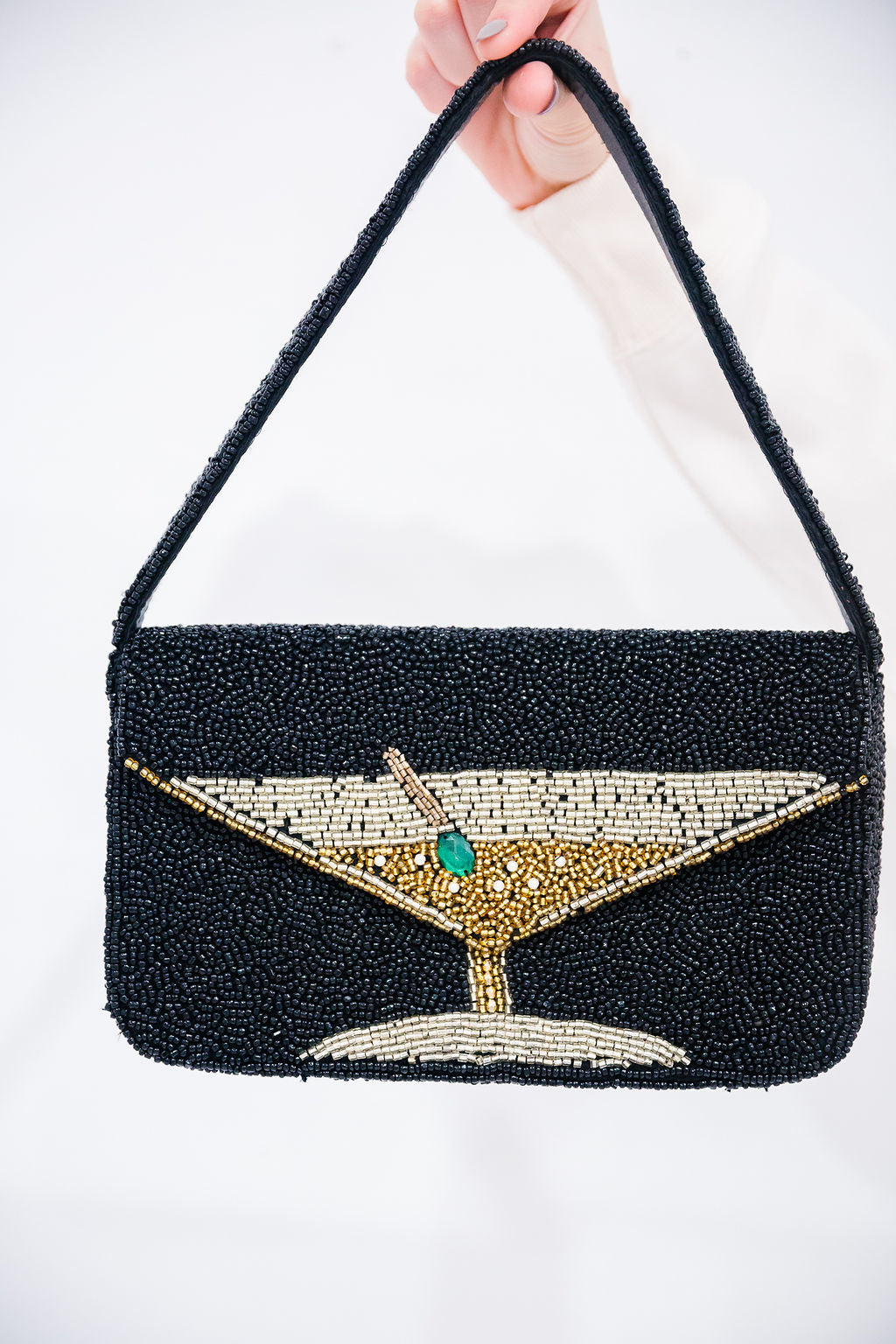 SPARKLING SPRITZ BEADED PURSE