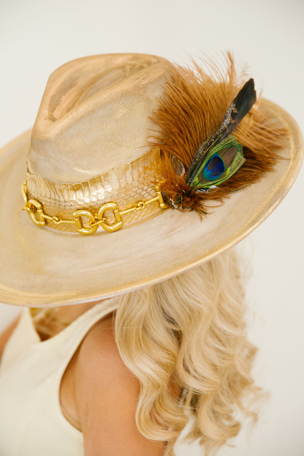 THE GOLDEN MIRAGE RANCHER HAT RANCHER HAT Judith March