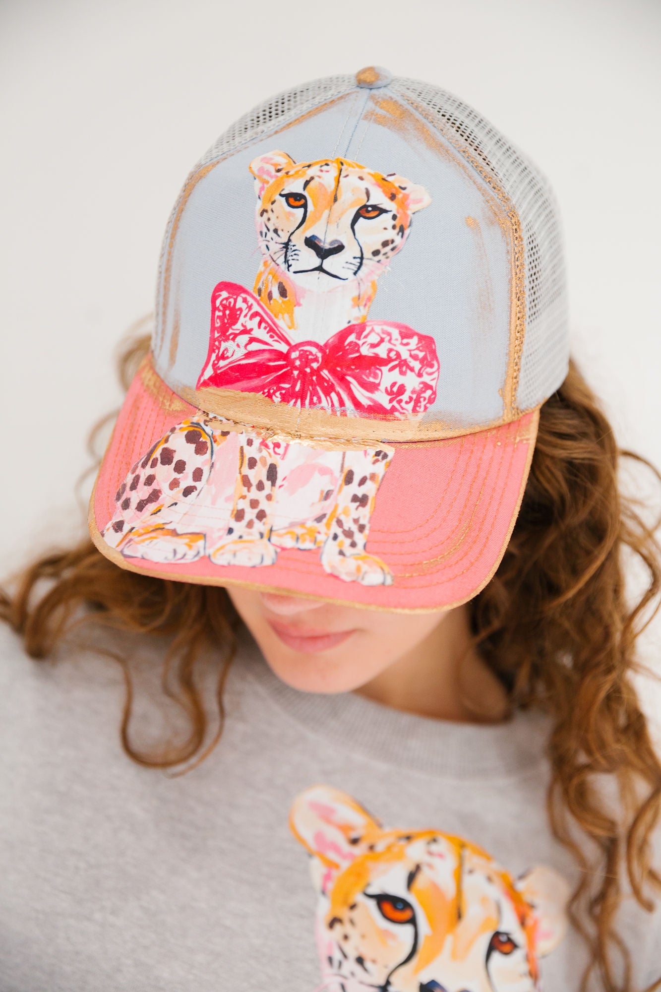 WILD FOR YOU STRUCTURED HAT TRUCKER HAT Judith March