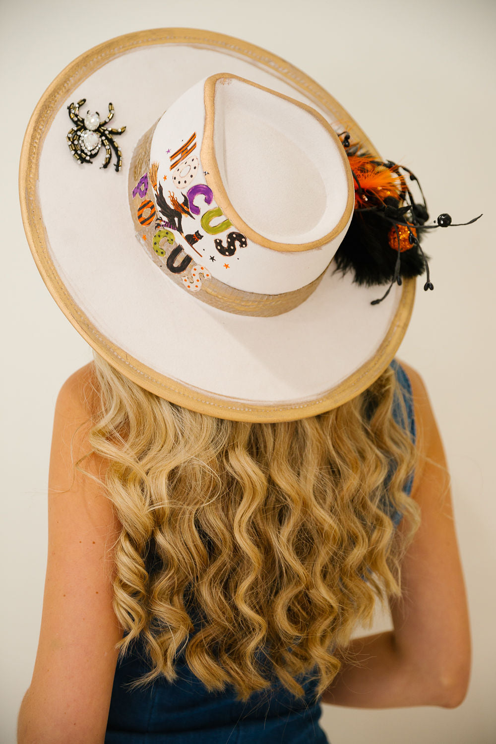 HOCUS POCUS RANCHER HAT TRUCKER HAT Judith March