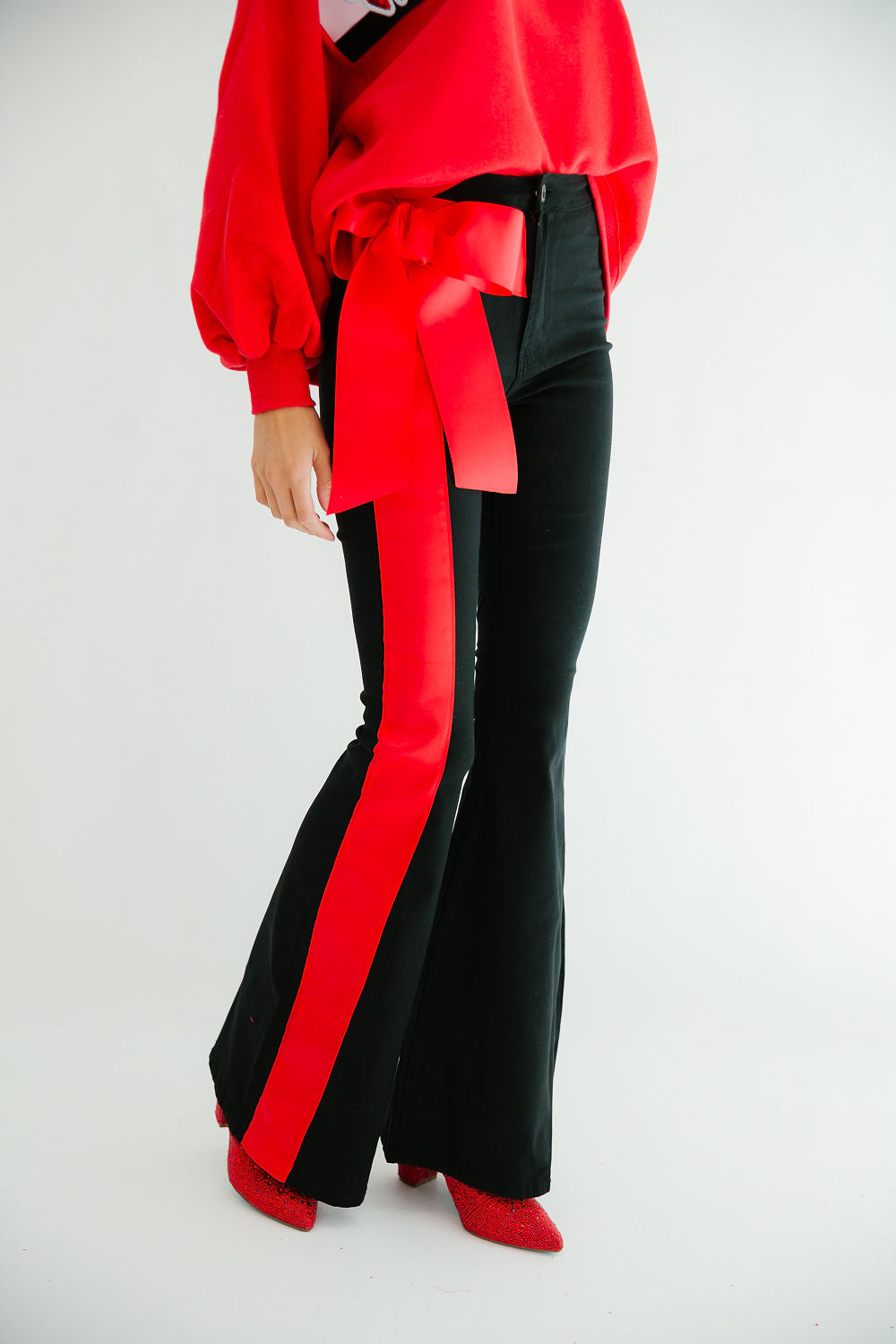 HOLIDAY SEASON BLACK FLARES FLARES Judith March   