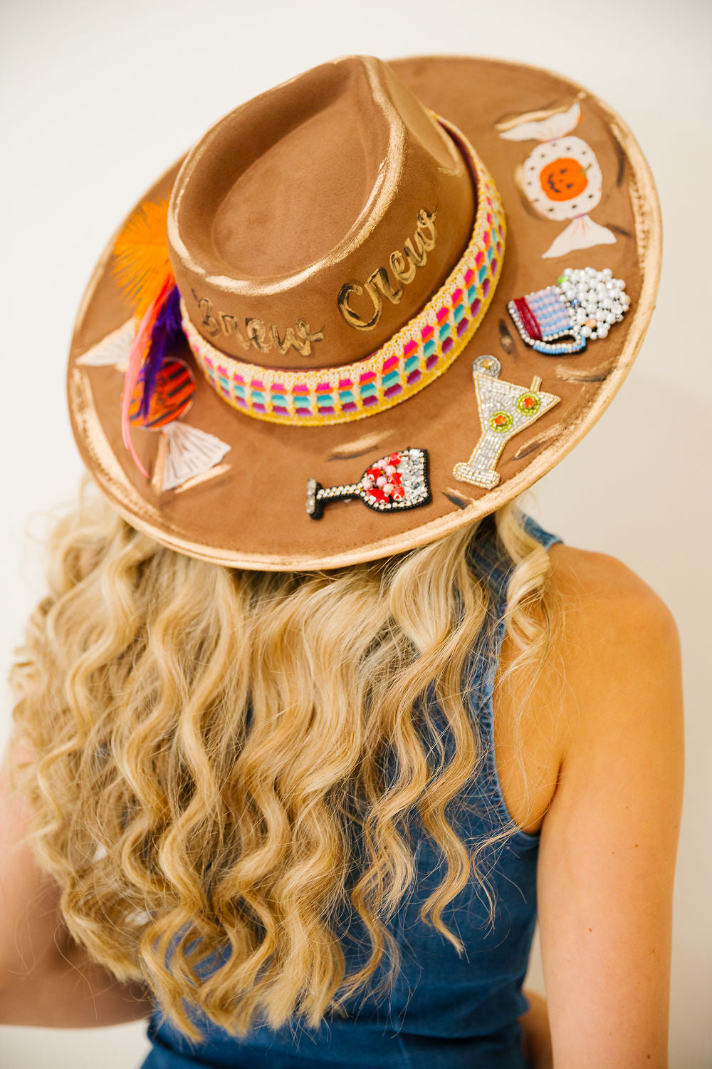 GHOST CANDY RANCHER HAT TRUCKER HAT Judith March