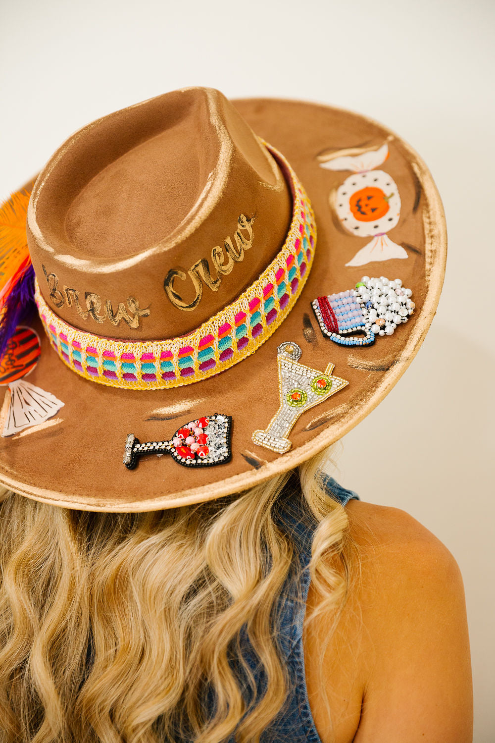 GHOST CANDY RANCHER HAT TRUCKER HAT Judith March