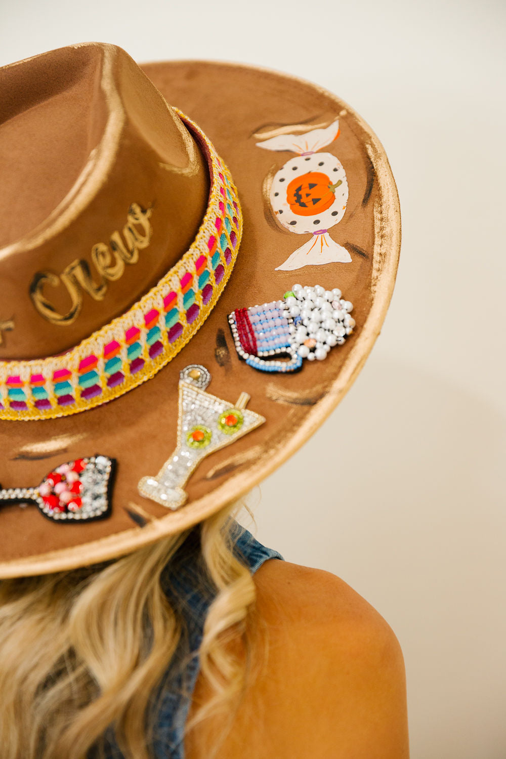 GHOST CANDY RANCHER HAT TRUCKER HAT Judith March
