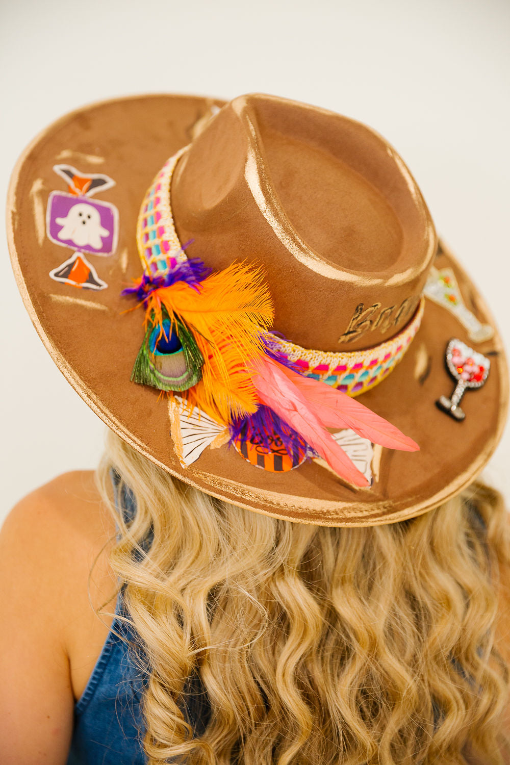 GHOST CANDY RANCHER HAT TRUCKER HAT Judith March