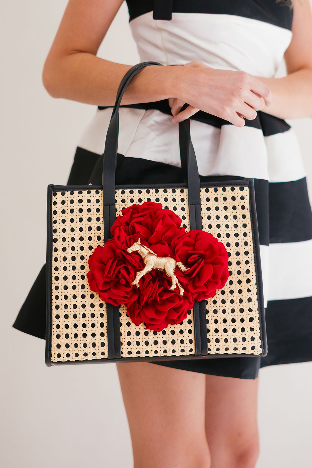 PADDOCK PETALS TOTE BAG Clutch Judith March