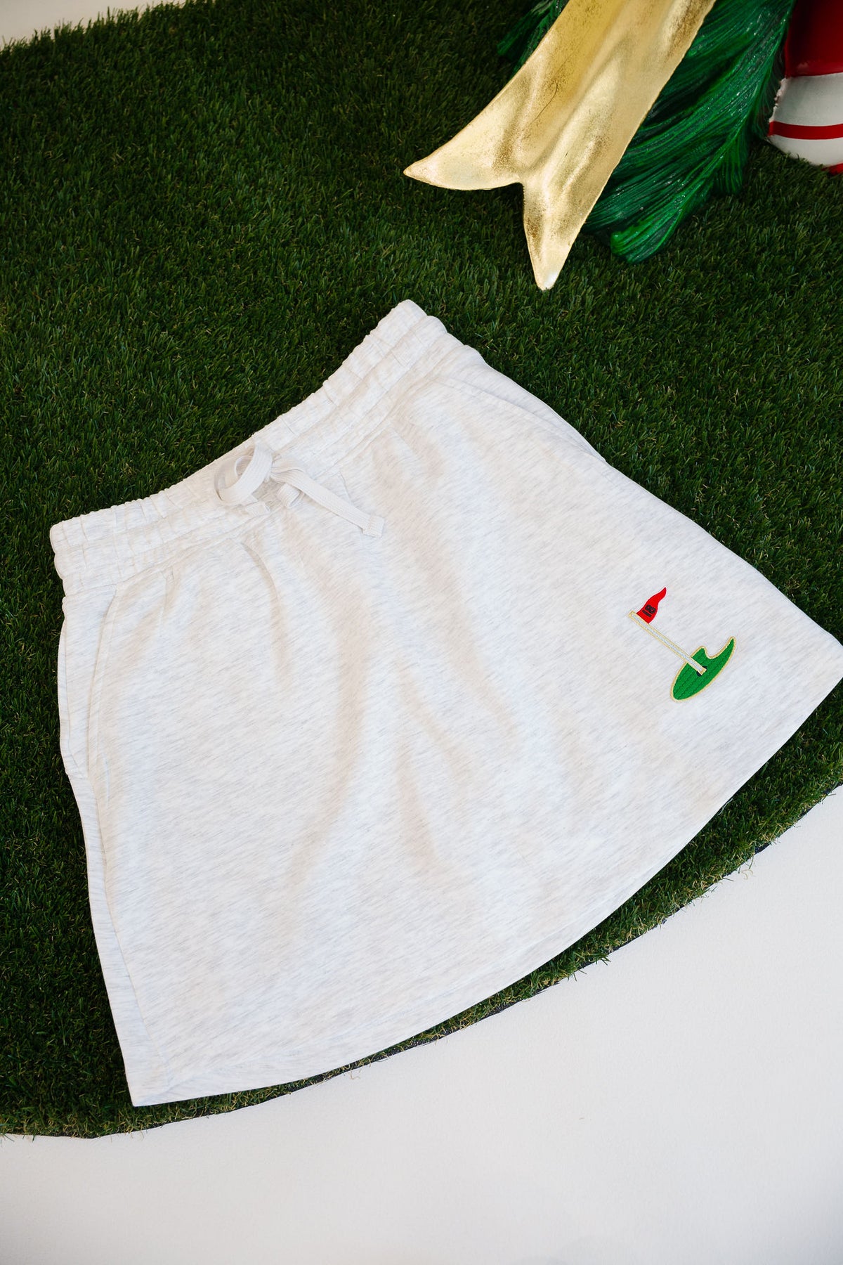 18TH HOLE GREY ATHLETIC SKIRT SKIRT Judith March