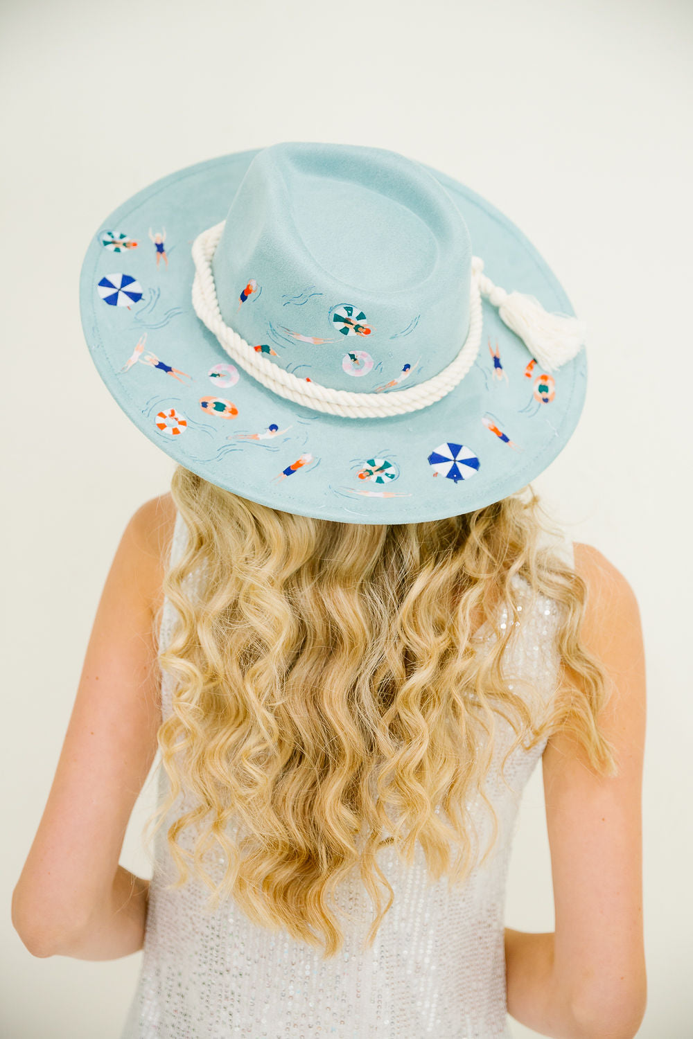 COASTAL CABANA BLUE RANCHER HAT Sun hat Judith March