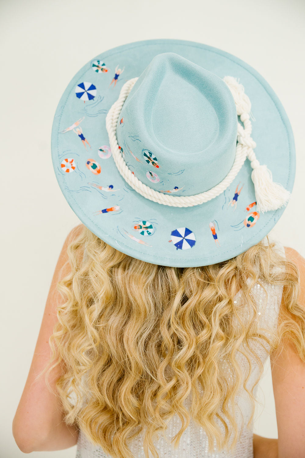 COASTAL CABANA BLUE RANCHER HAT Sun hat Judith March