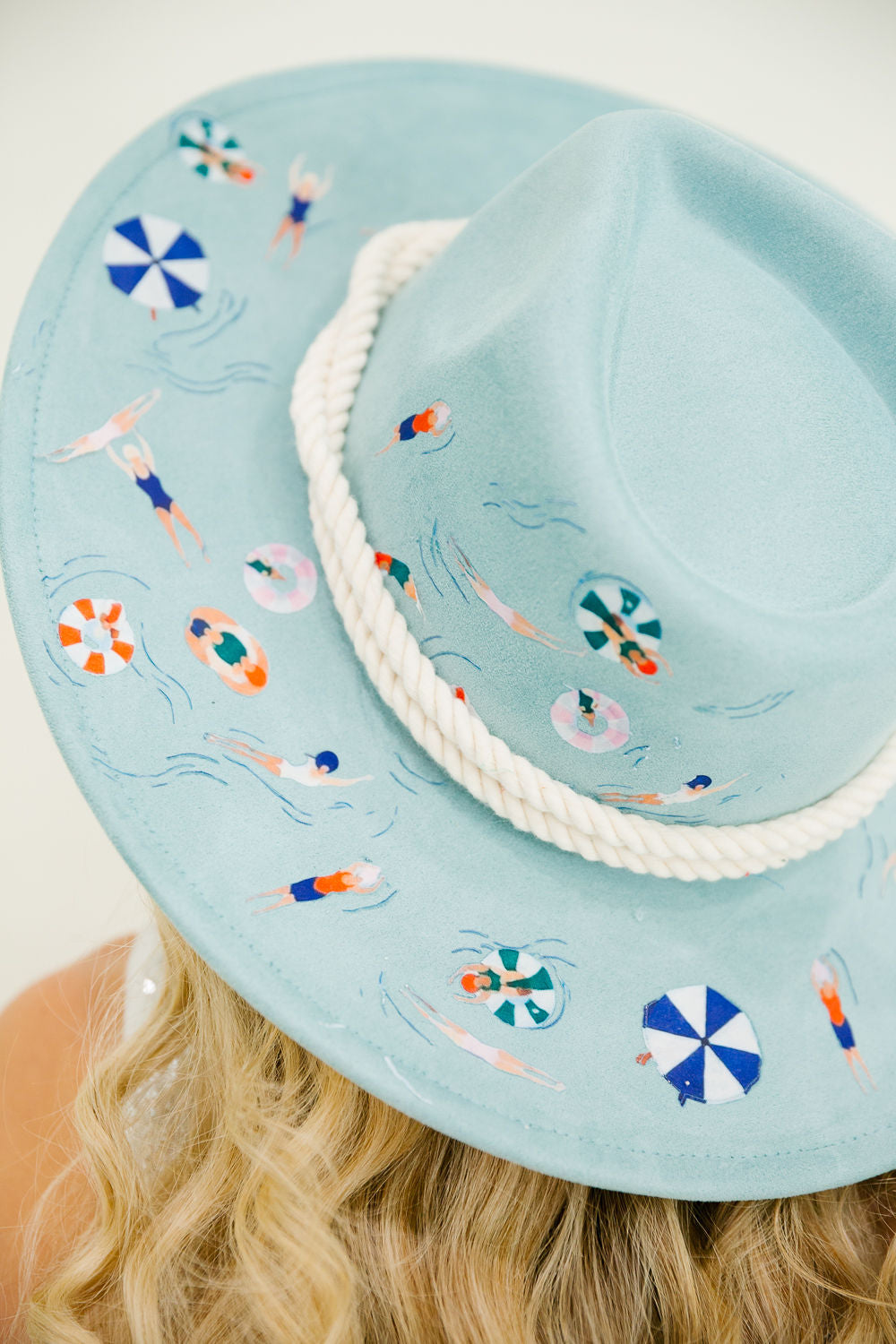 COASTAL CABANA BLUE RANCHER HAT Sun hat Judith March