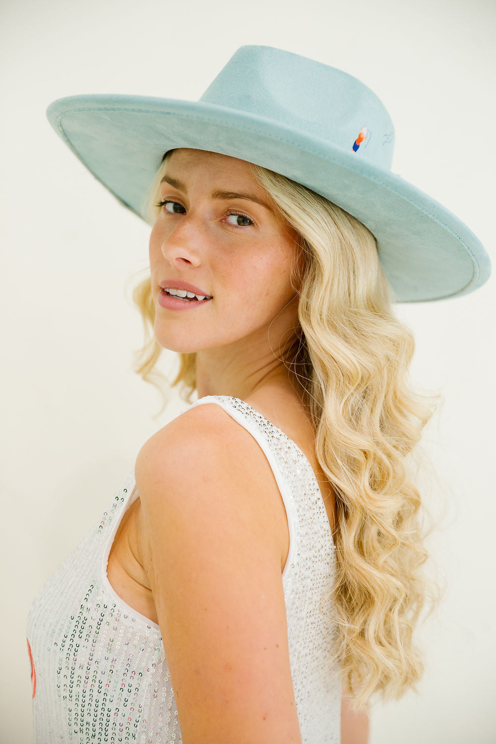 COASTAL CABANA BLUE RANCHER HAT Sun hat Judith March