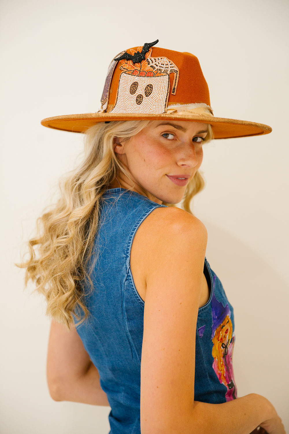 BOO-TINI RANCHER HAT TRUCKER HAT Judith March