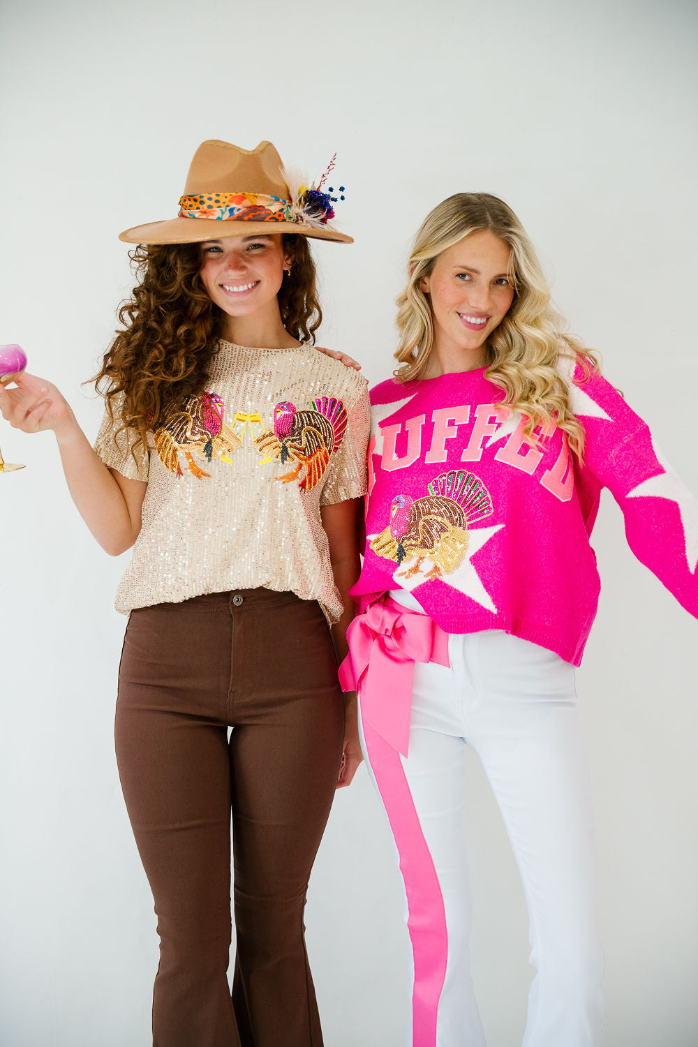 STUFFED PINK STAR SWEATER SWEATER Judith March
