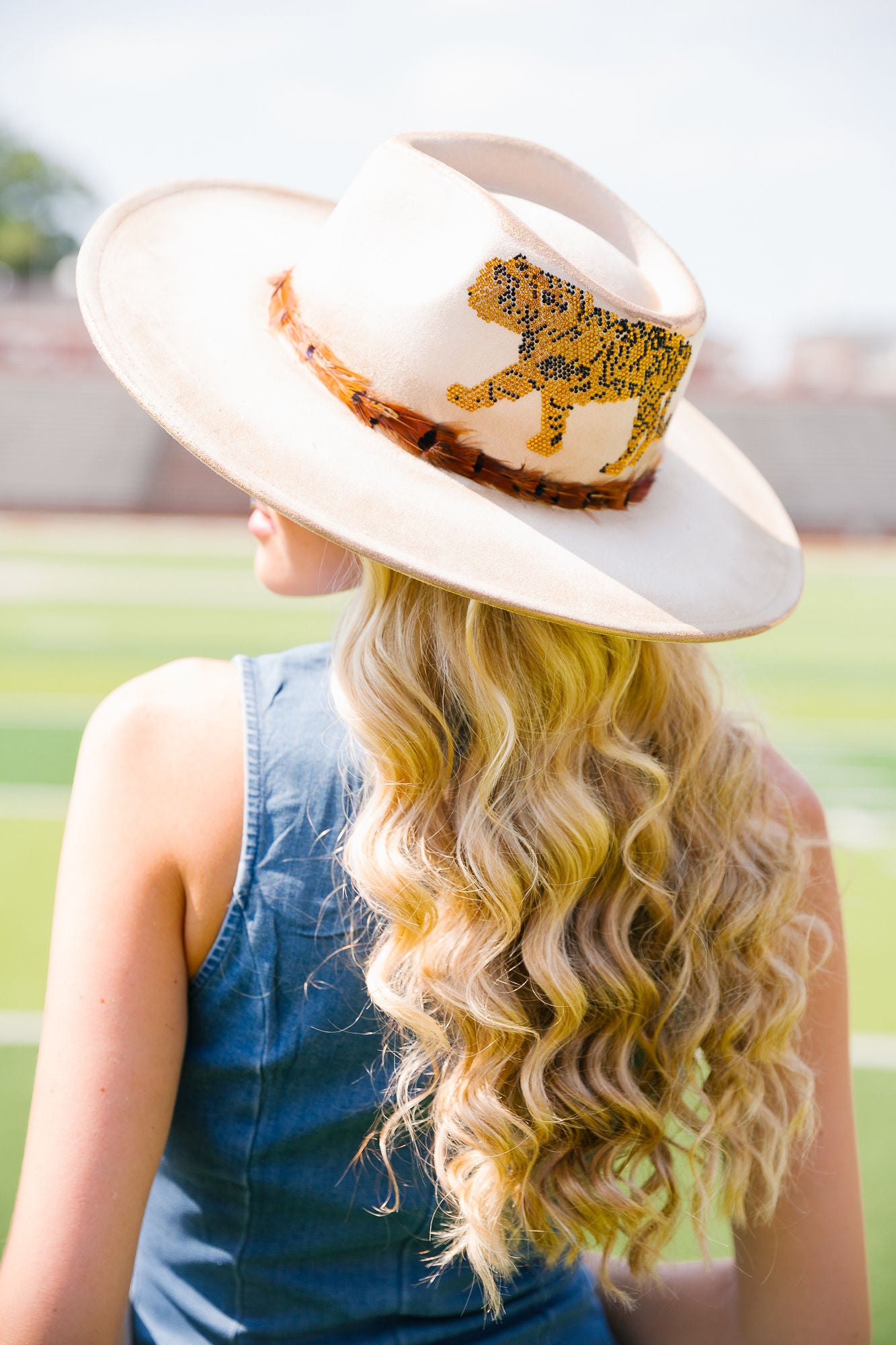 TOUCHDOWN TIGER RANCHER HAT HAT Judith March