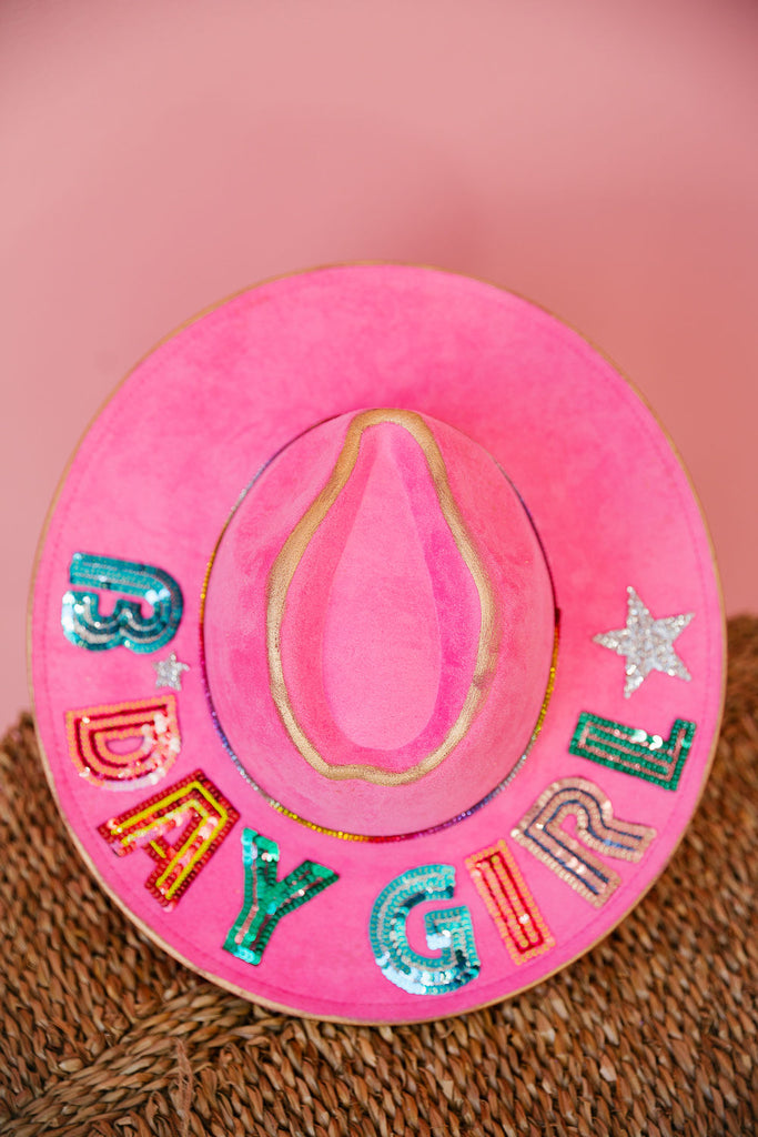 BDAY GIRL PINK RANCHER HAT RANCHER HAT Judith March   