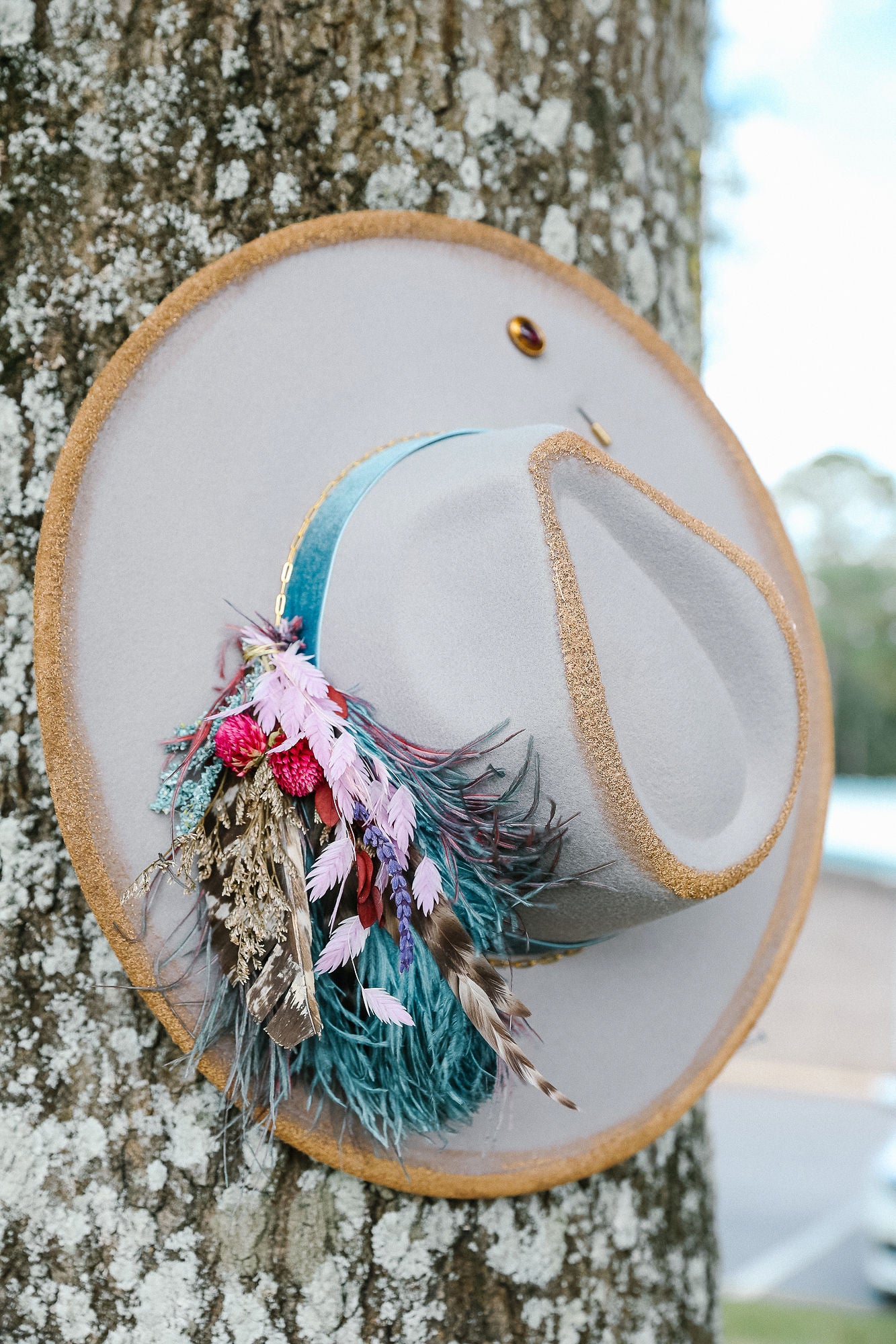TIS THE SEASON RANCHER HAT (ONE OF A KIND) RANCHER HAT Judith March