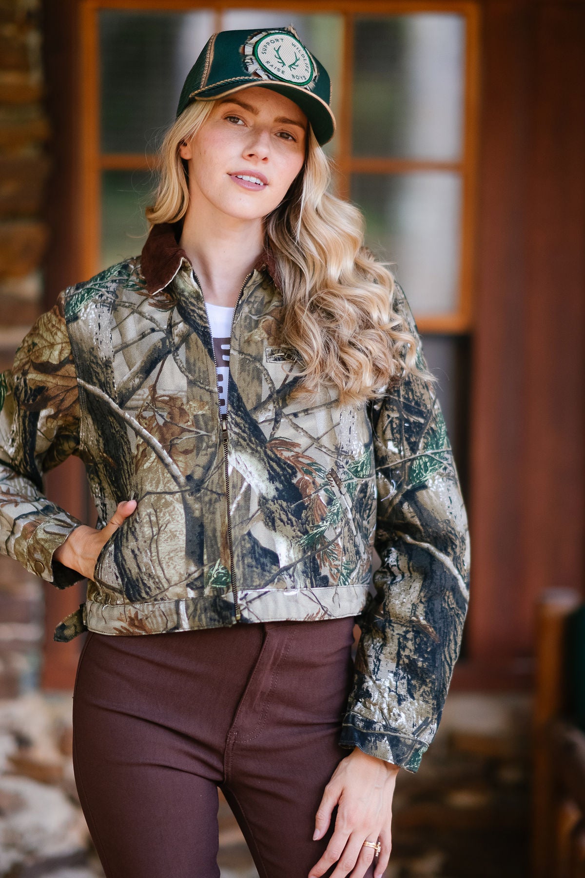 THE BACKWOODS BEAUTY CAMO JACKET JACKET Judith March