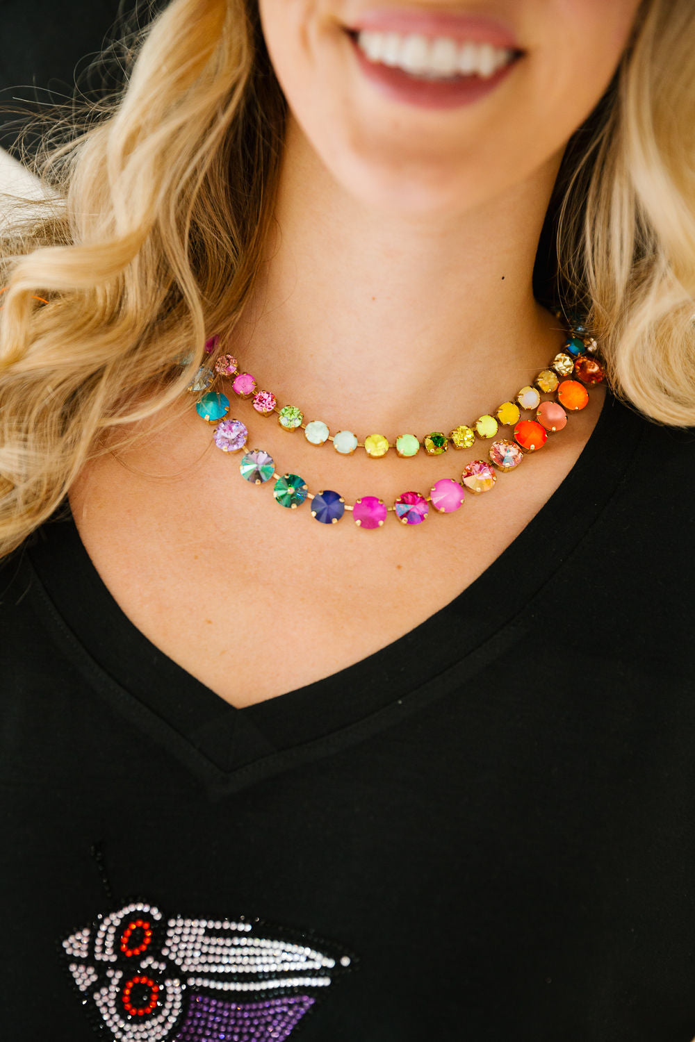 RAINBOW SPELL CRYSTAL NECKLACE
