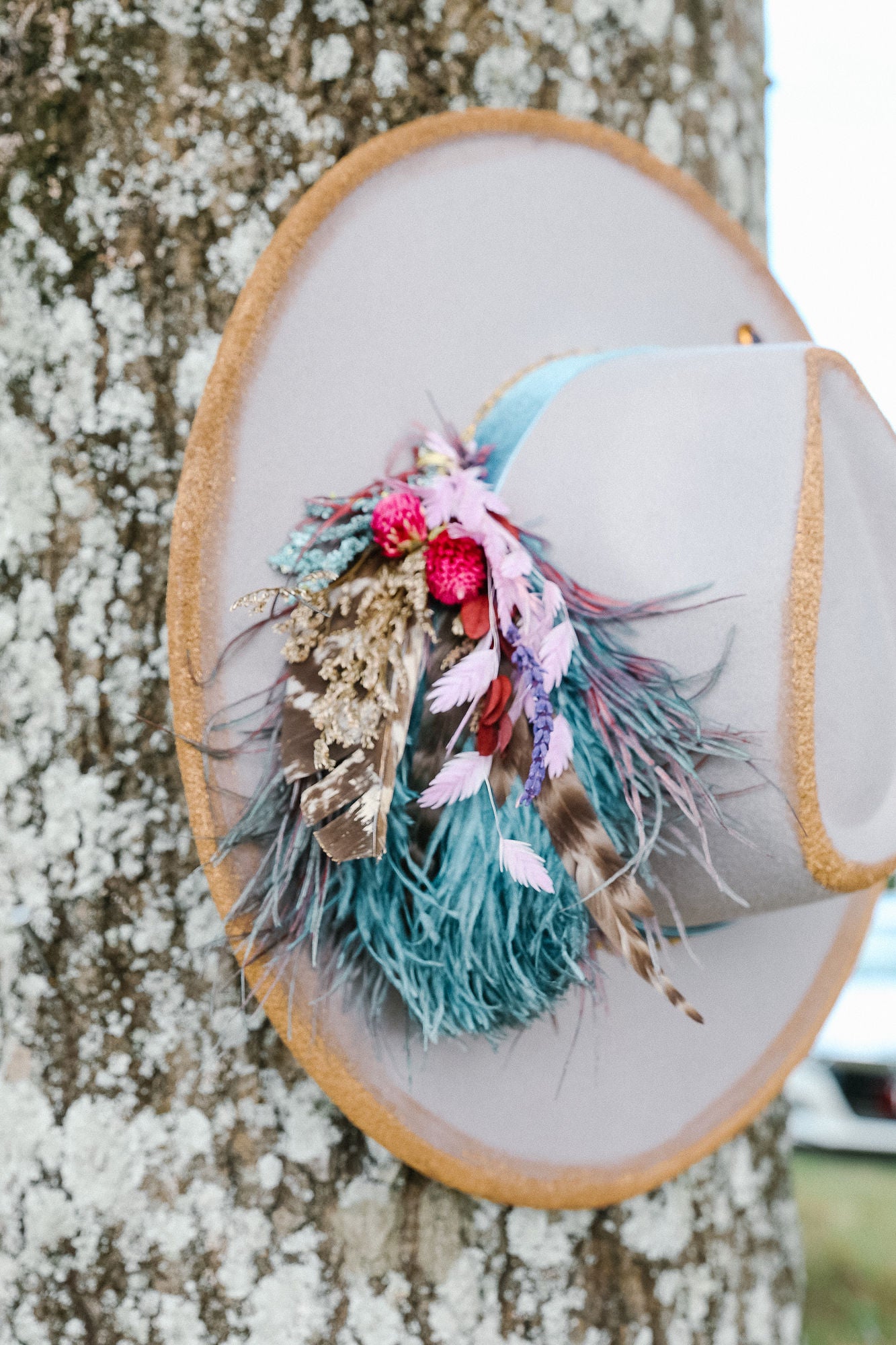 TIS THE SEASON RANCHER HAT (ONE OF A KIND) RANCHER HAT Judith March