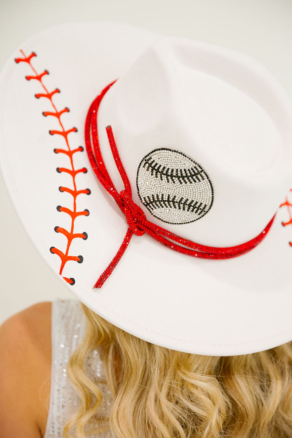 BATTER UP WHITE RANCHER HAT Sun hat Judith March