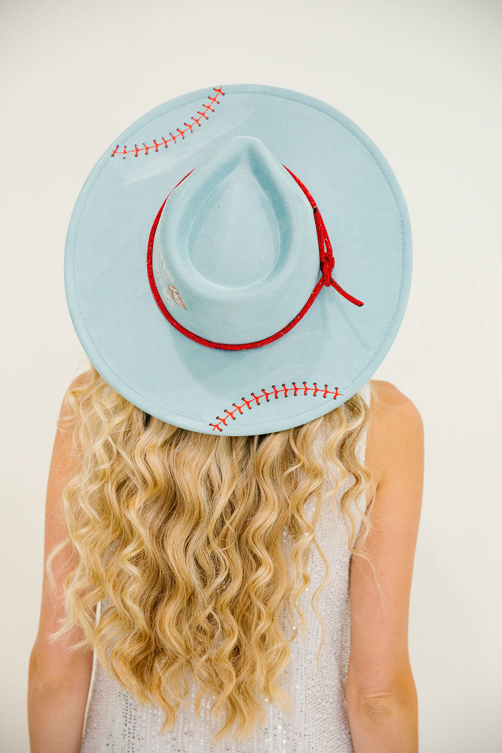 TAKE ME OUT TO THE BALLGAME BLUE RANCHER HAT Sun hat Judith March