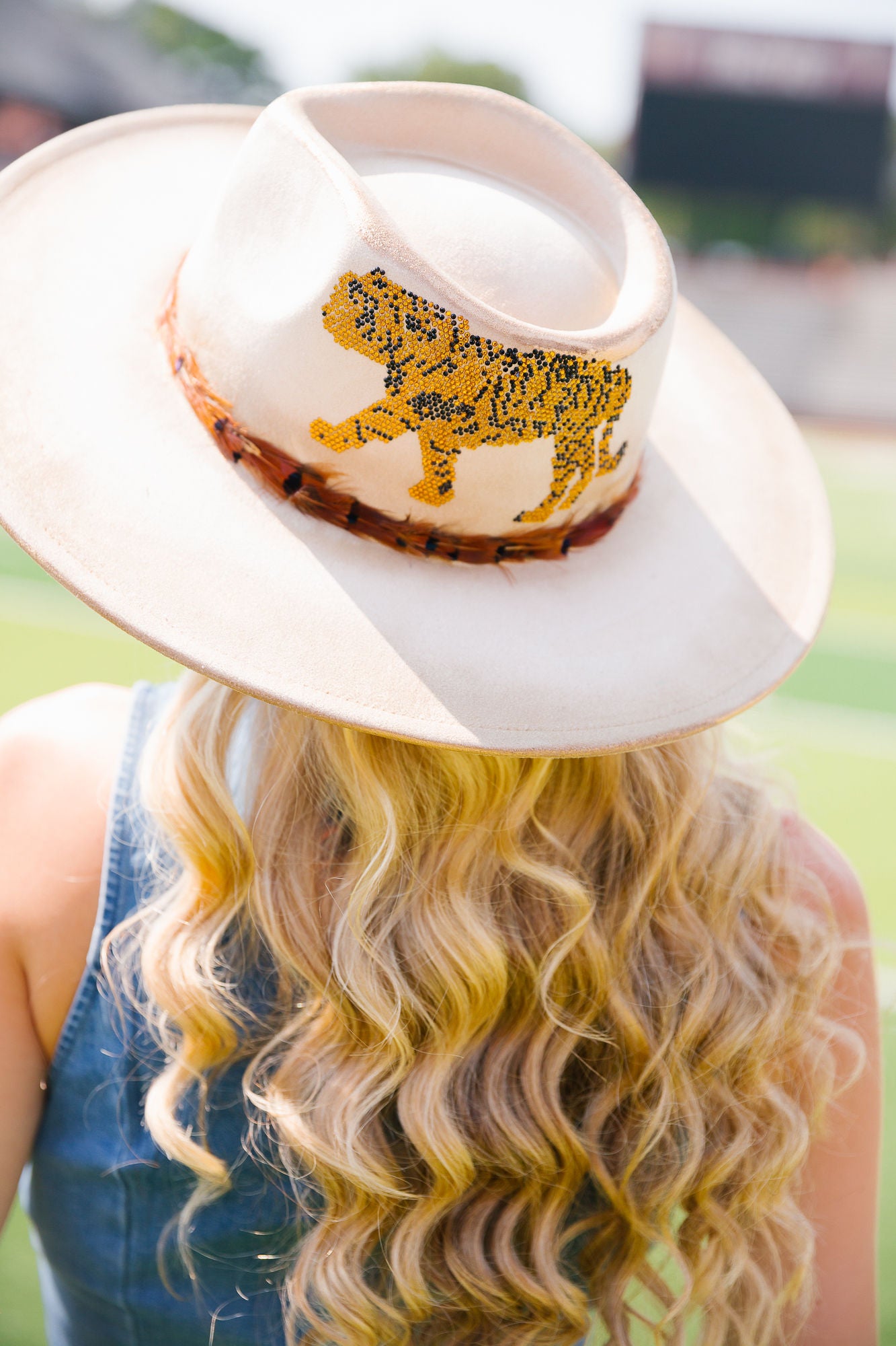 TOUCHDOWN TIGER RANCHER HAT HAT Judith March