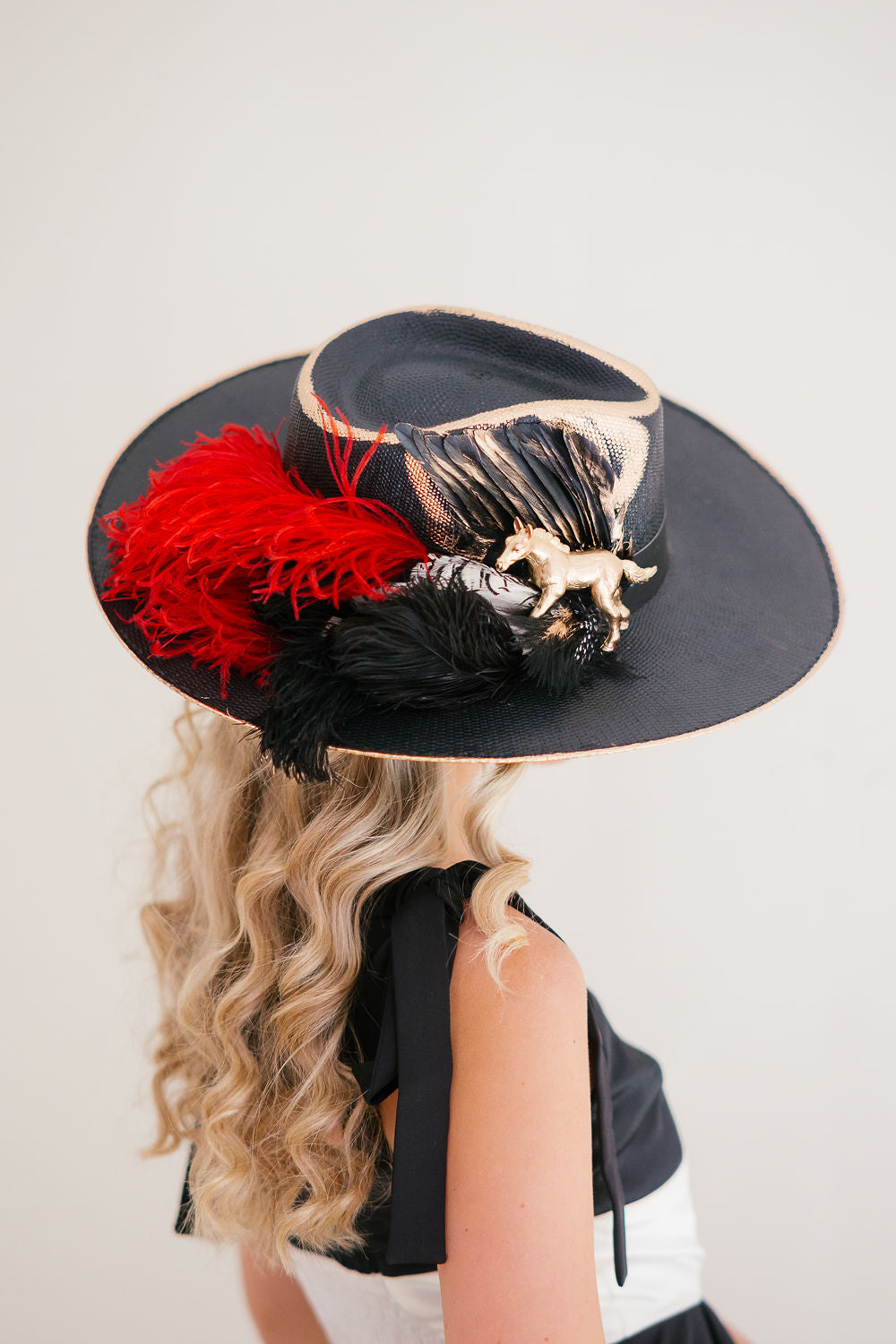 MIDNIGHT AT THE RACES RANCHER HAT RANCHER HAT Judith March