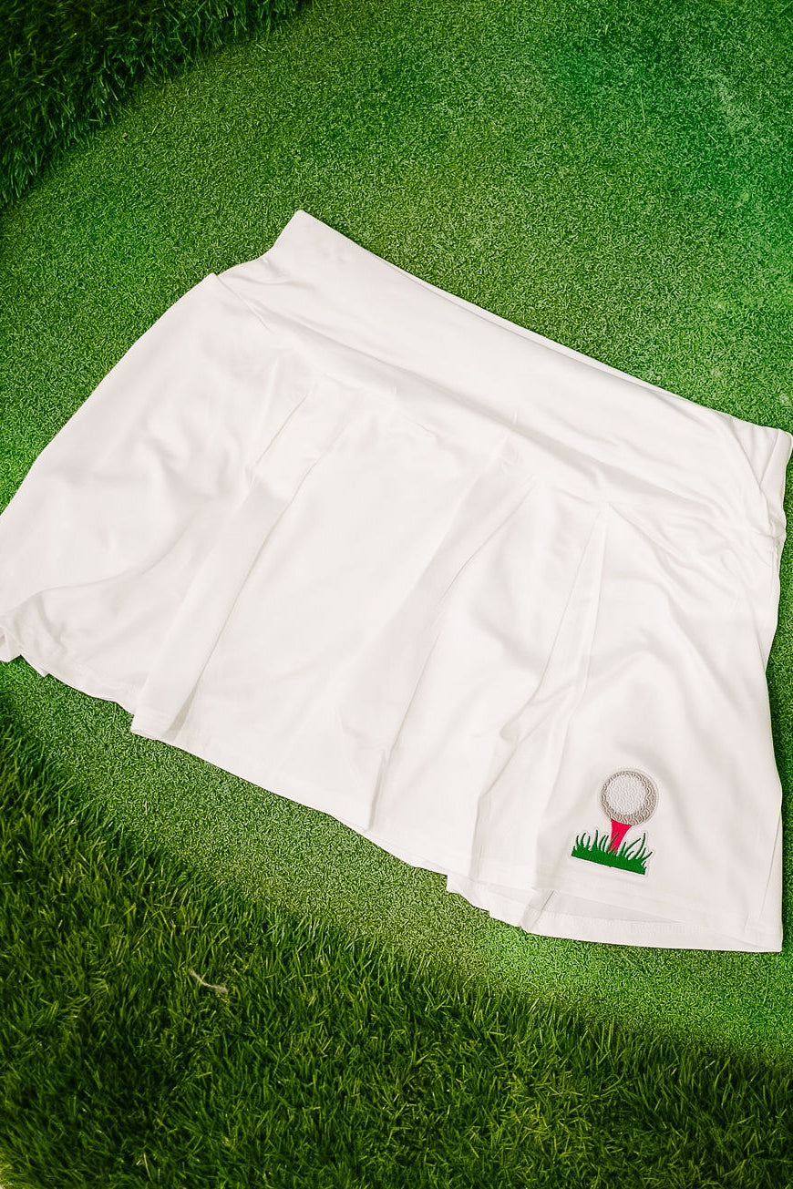 GOLF WHITE TENNIS SKIRTS SKIRT Judith March