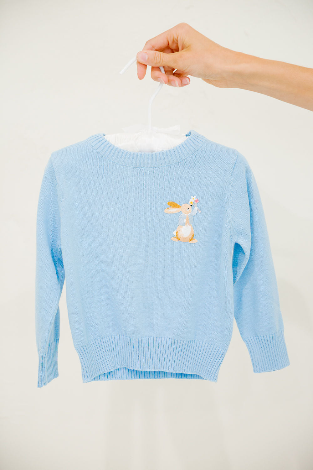 **MINI KIDS COTTONTAIL BLUE SWEATER SWEATER Judith March
