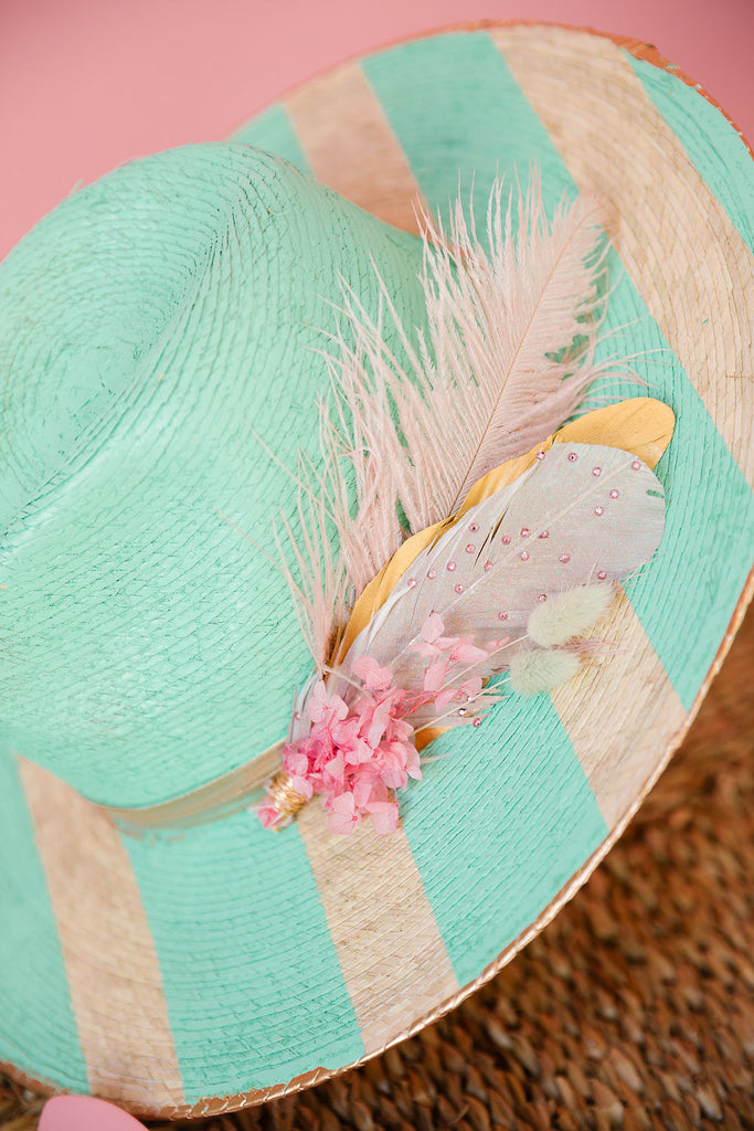 THE AQUAMARINE SUN HAT Sun hat Judith March   